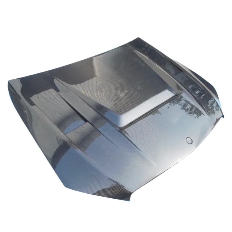 2020-2022 for  W205 Carbon Fiber AR Style Engine Hood New Bonnet Cover